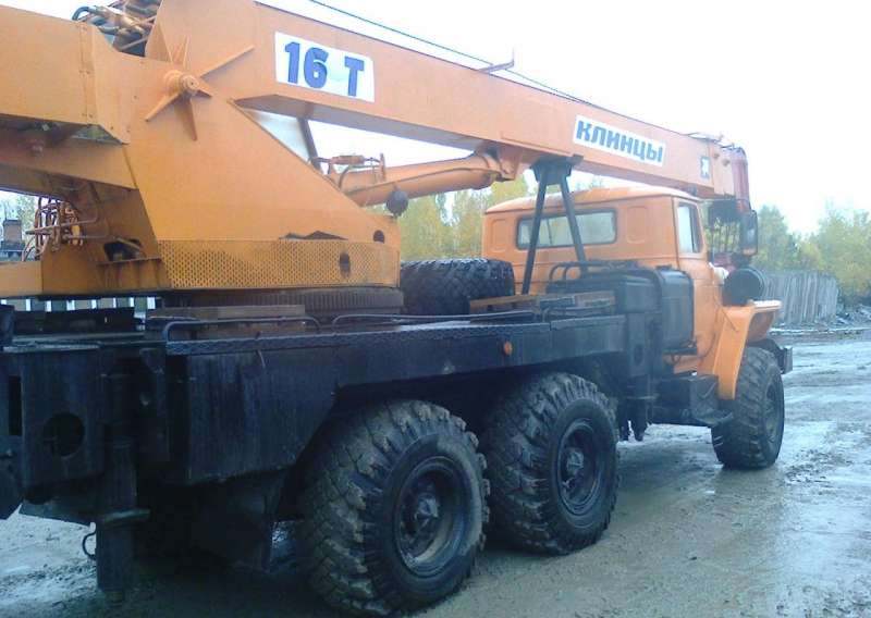Автокран 16 тонн «Клинцы» - фото 3