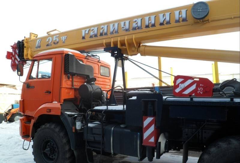 Автокран 25 тонн «Галичанин» - фото 6
